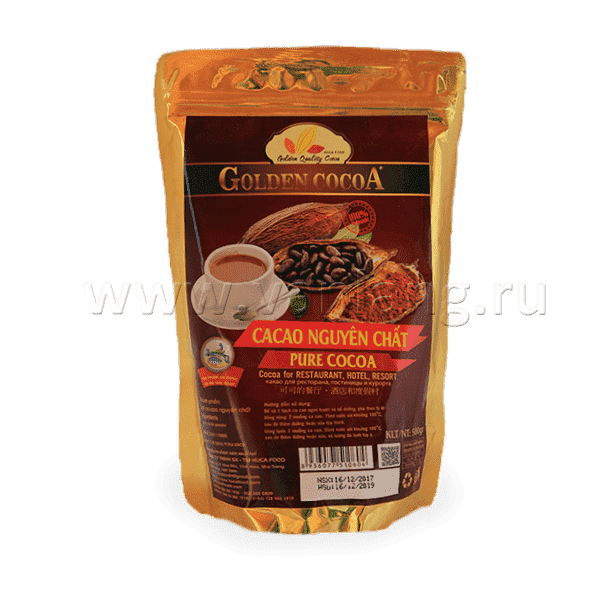 HUCAFOOD - Какао-порошок (Pure cocoa) зип-пакет 500г_3