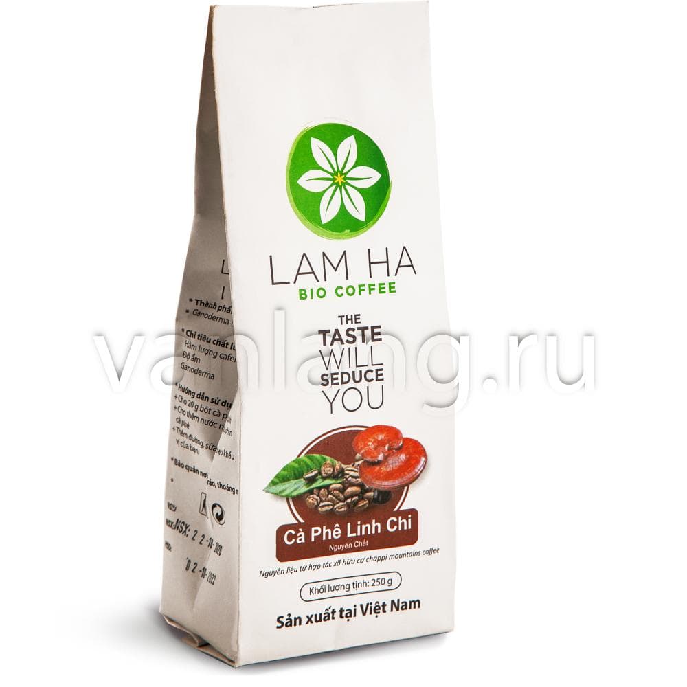 LAM HA BIO - Арабика с грибом линчжи 250г_2
