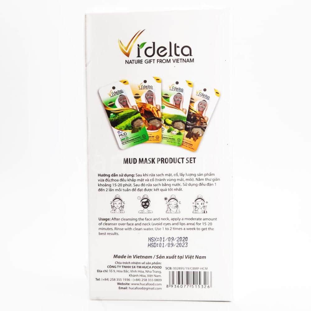 Videlta - Грязевая маска с женьшенем 15 саше*17мл_5