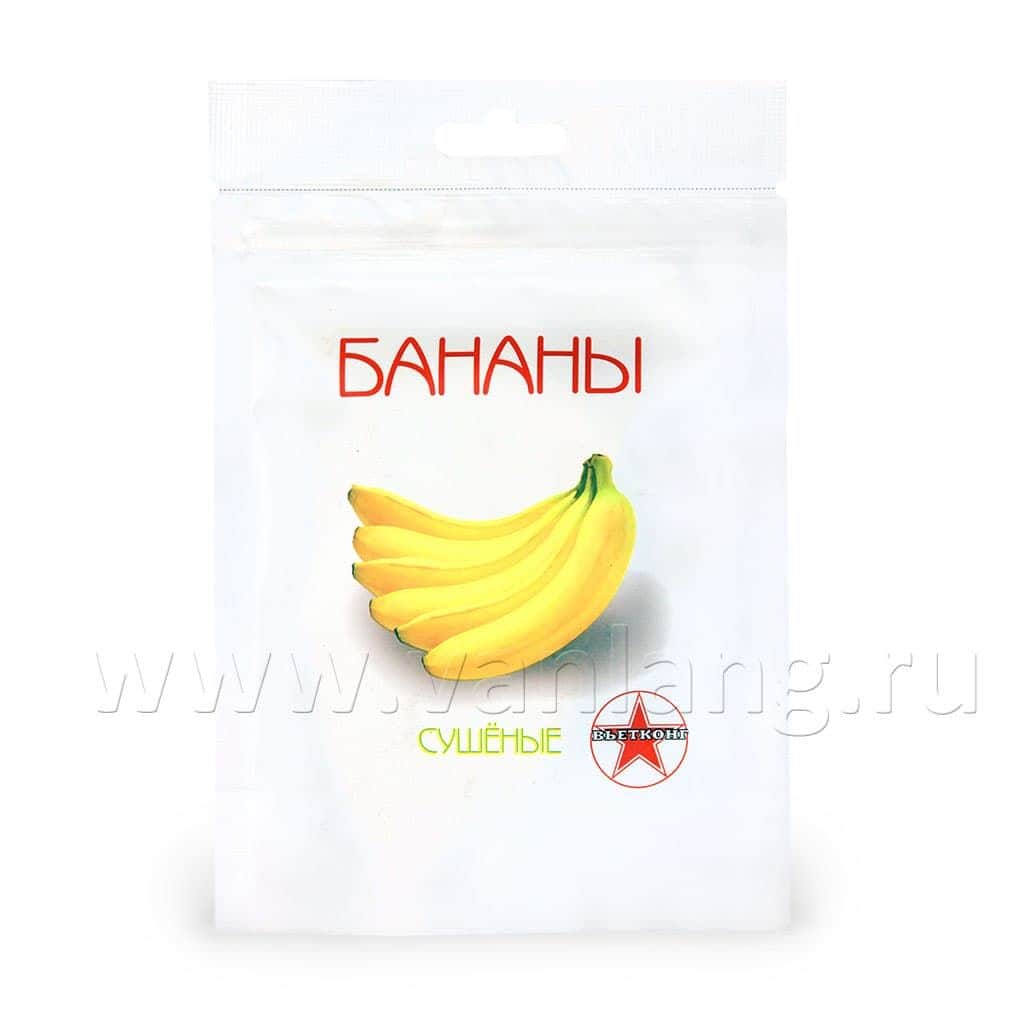 ВЬЕТКОНГ - Бананы сушеные 100г