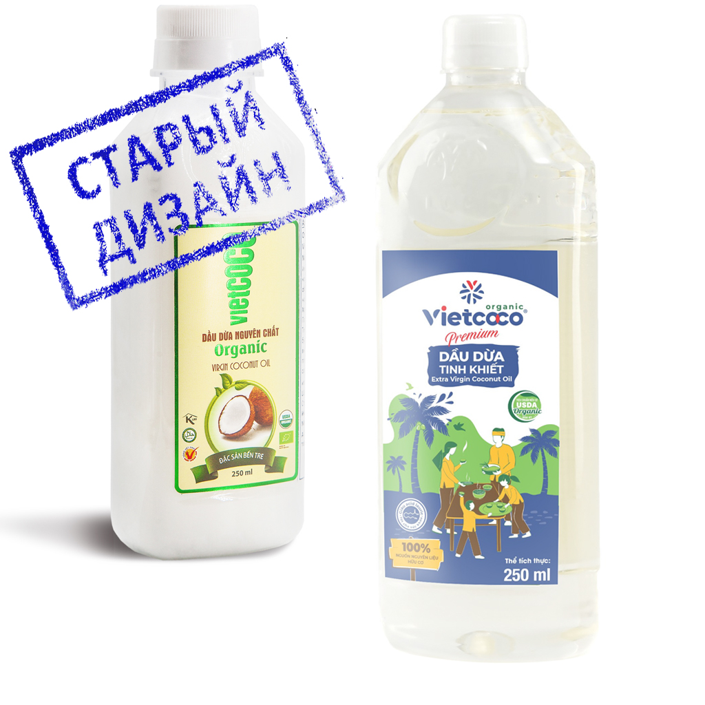 VIETCOCO - Кокосовое масло Organic 250мл