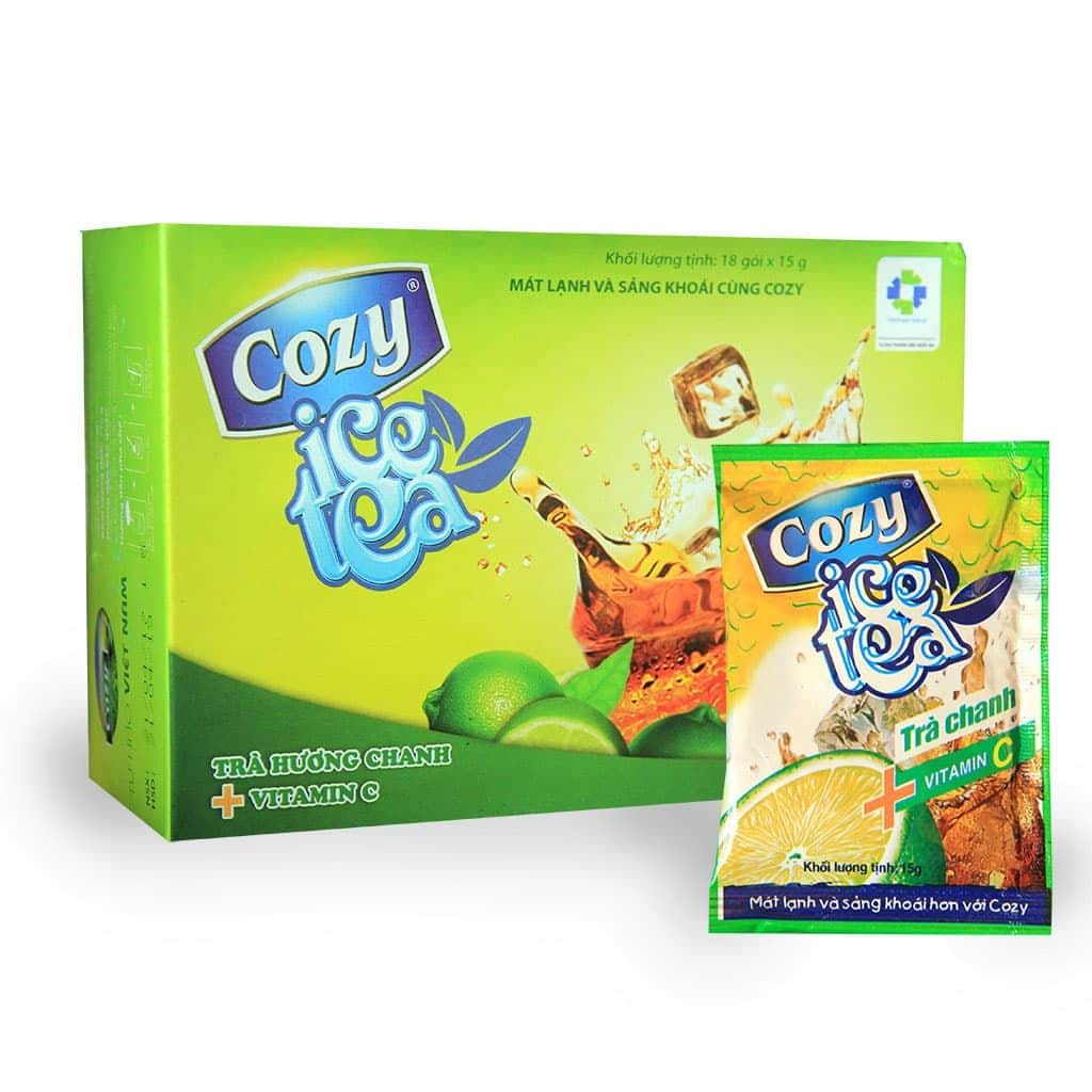Cozy - Чайный напиток холодный - Лайм 18 пак.