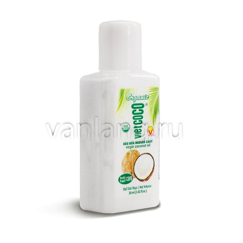 VIETCOCO - Кокосовое масло Organic 30мл_4