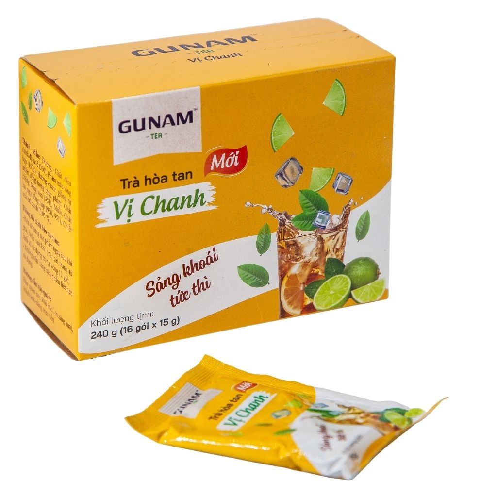GUNAM - Чайный напиток - Лимон 16 пак.