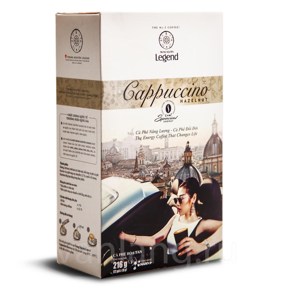 Trung Nguyen - Legend - Cappuccino Hazelnut 12 пак._2