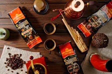 Скидка 33% на весь ассортимент кофе Saigon!