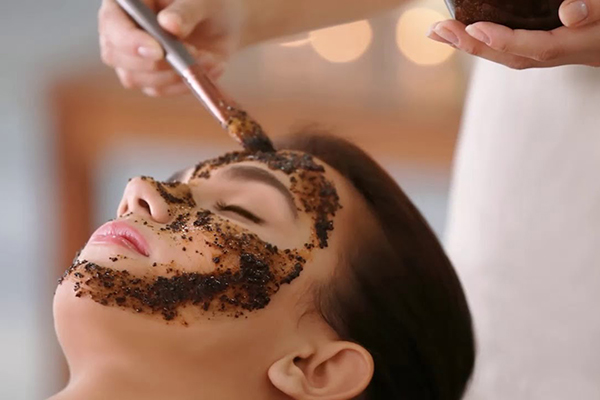 маска для лица из молотого кофе